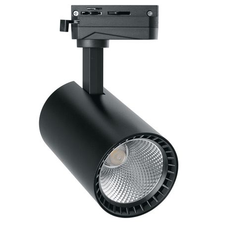 Светильник светодиодный трековый однофазный AL102, 12W, 1080 Lm, 4000К, 35 градусов, черный | 29647 FERON