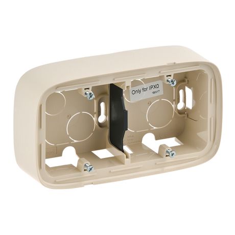 Коробка 2-м ОП Valena Allure сл. кость Leg 755562 Legrand