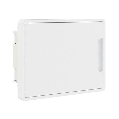 Щиток 8 мод встраиваемый FRAME ЩРв-П-8, белый, с белой дверцей, 2 шинами PEN на 6 и отв. F08B1WW DKC ДКС