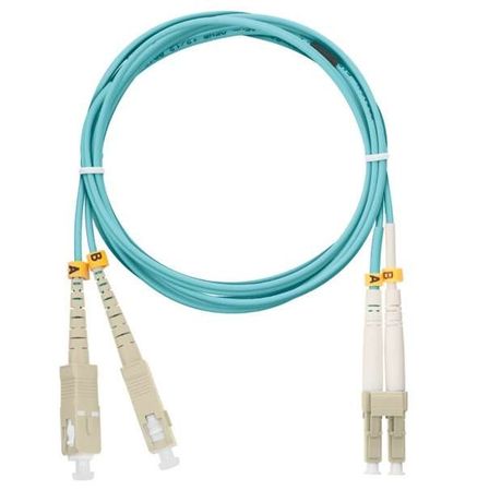 Патч-корд NMF-PC2M3C2-SCU-LCU-003 волоконно-оптический (шнур)перех. 50/125 (ОМ3) SC/UPC-LC/UPC двойн. LSZH нг(В)-HFLTx 3м NIKOMAX
