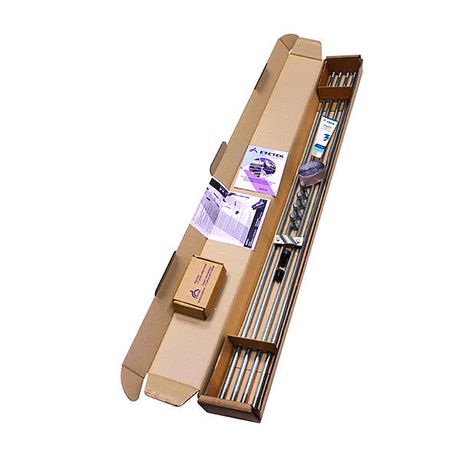 Комплект заземления ZN – 6 (6 метров, 16 мм, 4 х 1500 мм) с насадкой SDS-max|60235|Ezetek