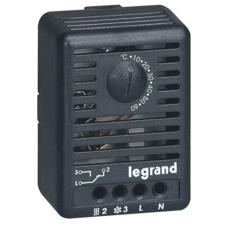 Термостат точность 0.5 град. 10A/5A от +5 до +60 - 034847 Legrand
