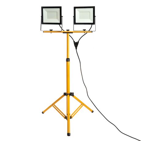 Прожекторы светодиодные ДО-2х100 на штативе 6400К 18000Лм IP65 - LL-505 48506 FERON