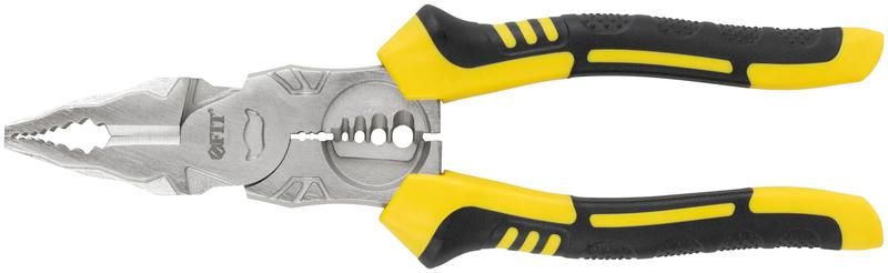 Бокорезы ''Рычажный усиленный тип'', CrV сталь, прорезиненные ручки 200 мм - 51015 РОС