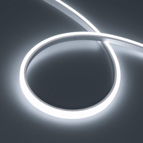 Лента светодиодная герметичная WAVE-TOP-PU-A144-10x10mm 24V White5700 (5 W/m, IP68, 1m, wire x1) (ARL, вывод боковой, 3 года) - 052596 Arlight