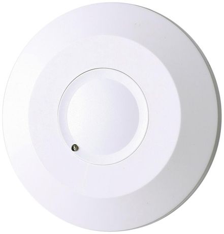 Датчик движения микроволновый DRM-08 5А IP20 1NO 230В AC макс. дальность 1-8 м 180град. накладной монтаж на плоскость бел. F&F EA01.007.014 Евроавтоматика