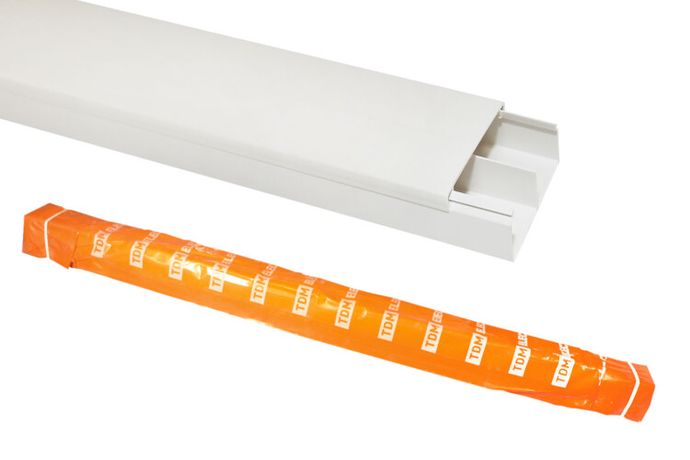 Кабель-канал 60/2х25 белый (32 м) | SQ0402-0011 TDM ELECTRIC
