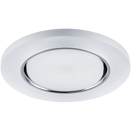 Светильник потолочный встраиваемый под лампу GX53 CD5020 20LED*2835 SMD 4000K, 15W GX53, без лампы, белый матовый круг | 32659 FERON