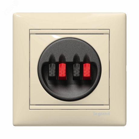 Механизм розетки СП Valena для динамиков сл. кость Leg 774324 Legrand