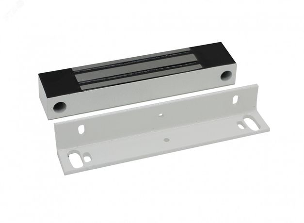 Замок электромагнитный влагозащищенный - ML-100K с уголком бел AccordTec AT-06674