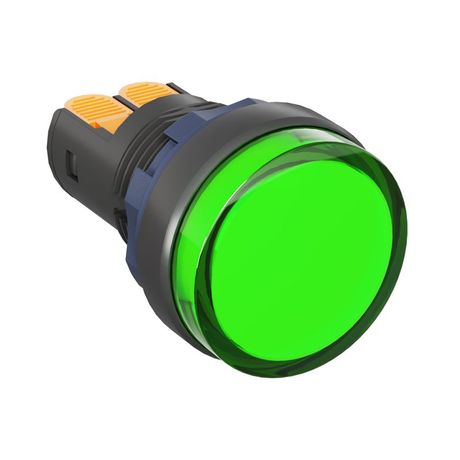 Сигнальный индикатор со встроенным диодом 220В, зеленый | M22L-F220GPP DKC ДКС