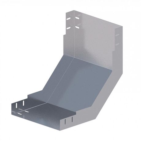 Лоток монтажный угловой 90град. вверх 300х65 сталь 1мм ЛУ90В.300.65.393.1.1 СОЭМИ Н0121320425