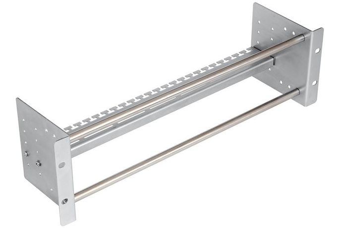 Рама-штанга FW-PP-19-SH 19дюйм для крепления 19-иплинтов типа Krone LSA-PROFIL 3U Cabeus 11830c