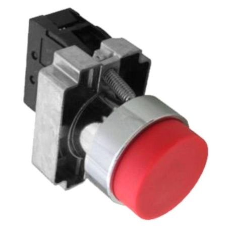 Кнопка управления NP2-BL42 без подсветки, красная, 1НЗ, IP40 (R) | 576038 CHINT