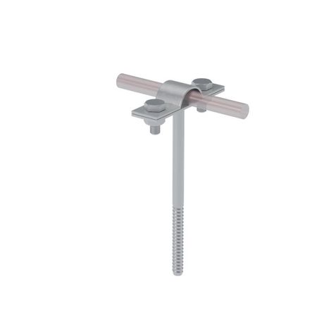 Держатель вкручиваемый DPV-L120-D5-10 HD для прутка d5-10 L120 сталь гор. оцинк. КМ MA0185 КМ-Профиль