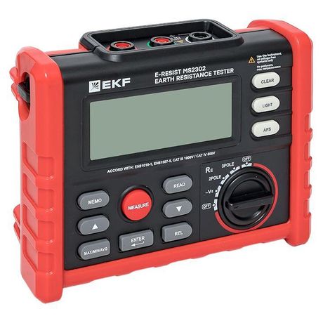 Измеритель сопротивление заземления E-resist - ms2302 EKF