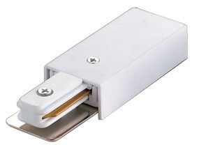 Ввод питания для шинопровода осветительного однофазного белый UBX-Q121 K01 WHITE 1 POLYBAG | 10572 Volpe Uniel