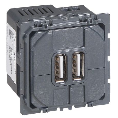 Механизм розетки USB СП Celiane 2мод. Leg 067462 Legrand