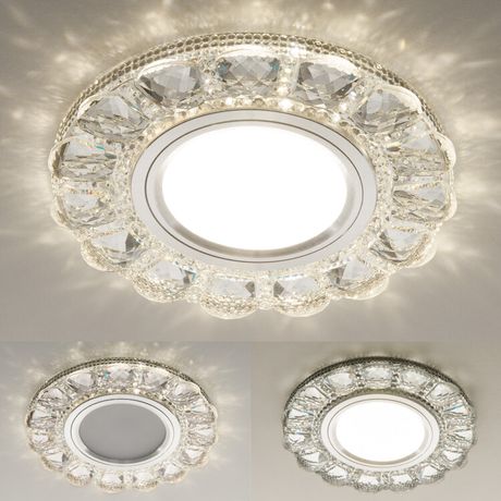 Светильник точечный встраиваемый 2218 MR16 CL прозрачный с подсветкой | a041518 Elektrostandard