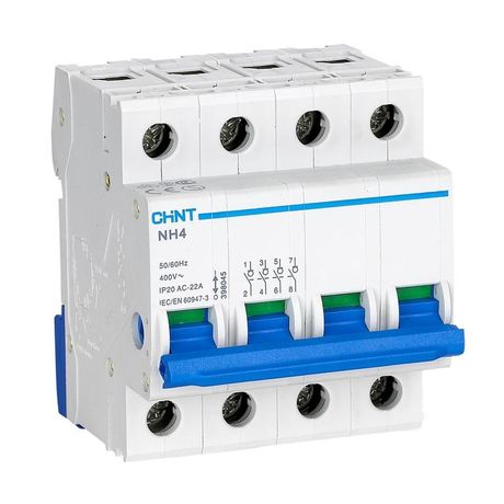 Выключатель нагрузки NH4 4P 125A (DB) (R) | 398035 CHINT