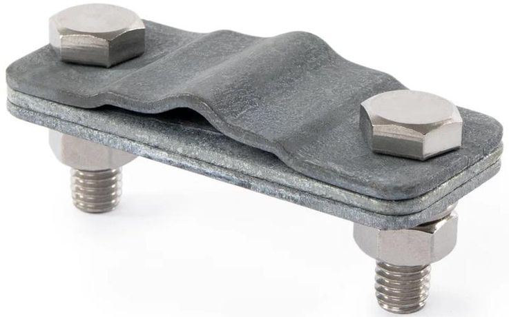 Соединитель продольный проволоки D 8-10 мм и полосы 30-40 мм, сталь горячеоцинкованная(233 A VA) | 5336457_V1 OBO Bettermann