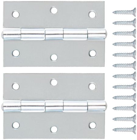 Петля универсальная набор 2шт цинк 75х50мм (уп.2шт) КУРС 66363