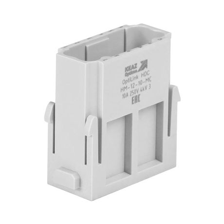 Вилка OptiLink HDC-HM-12-10-MС-(0.14-2.5) 250В КЭАЗ 352184 КЭАЗ арт. 352184