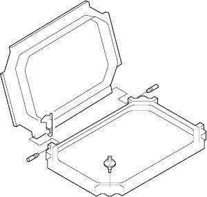 Дверь с прозрачной передней крышкой для CI44 -СА T-CI44-NA EATON 012001