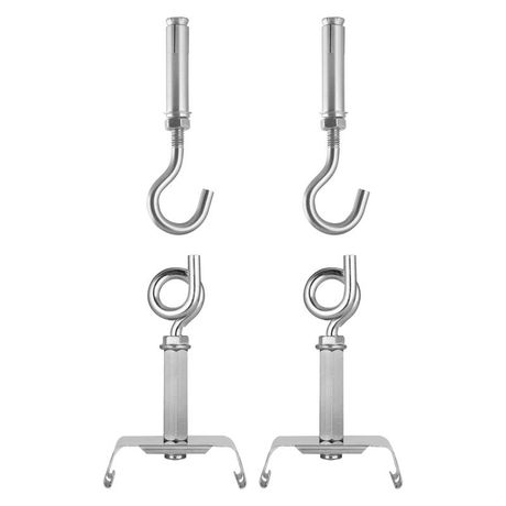 Крюк карабин и монтажн. скоба для подвеса (без цепи) RUSYS FLEX (уп.2шт) LEDVANCE 4058075781818 Osram