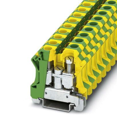 Заземляющие клеммы для выполнения проводки в зданиях UTI 16-PE | 3073830 Phoenix Contact