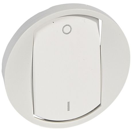 Панель лицевая Celiane для выкл. 2-пол. бел. Leg 068021 Legrand