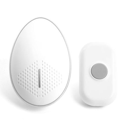 Звонок электрический дверной, 230V (36 мелодий) белый, DB-103 | 51153 FERON