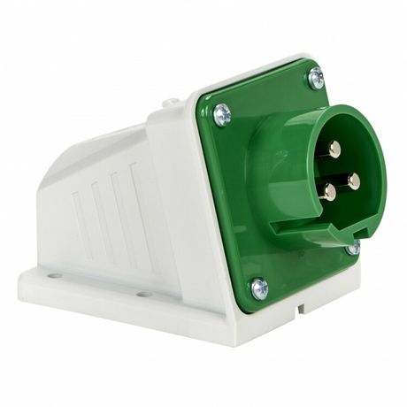 Вилка настенная 16А 3P 24-48В винт. IP44 SchE 82506 APC