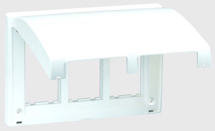 Рамка 4-м Simon Connect Cima Pro с крышкой бел. SBMT402-9