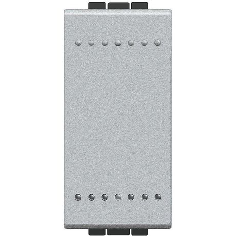 Кнопка с винт. клем. размер 1мод. LivingLight алюм. Leg BTC NT4005N Legrand