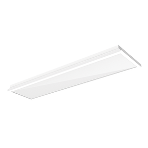 Светильник светодиодный 1200х300х60 36Вт 3000К IP40 тип кромки V-Clip RAL9010 аварийный автономный постоянного действия 1ч с равномерной засветкой опаловым рассеив. в комплекте VARTON V1-A1-07010-10AY0-4003630 VARTA