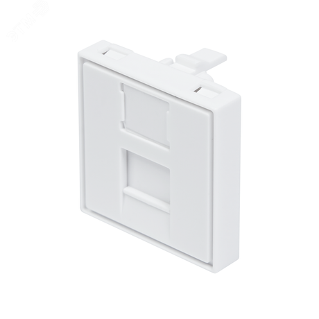 Вставка для модуля Keystone, 1 порт, 45x45 мм, со шторкой, белая - 15111-11133 СегментЭнерго КА-00003612 СегментЭнерго арт. КА-00003612