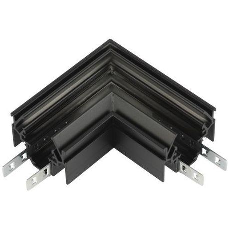 Коннектор TRM-PC20-CCN-B угловой для магнитного трекового шинопровода NOVA натяжных потолков | Б0063942 ЭРА