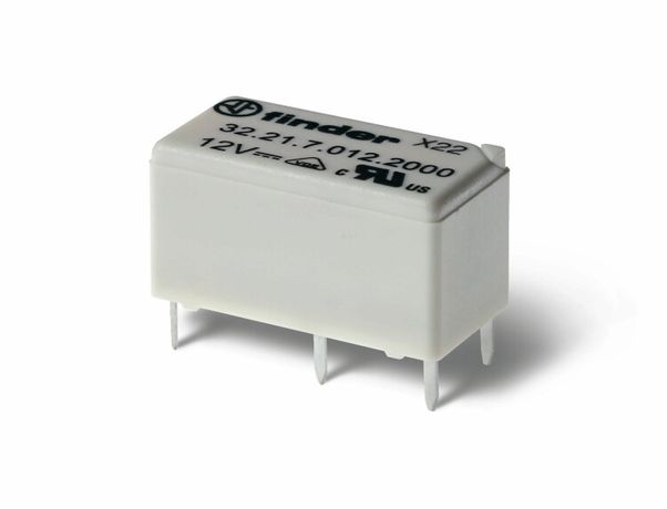 Субминиатюрное электромеханическое реле; монтаж на печатную плату; 1NO 6A; контакты AgCdO | 322170242300 Finder 32.21.7.024.2300