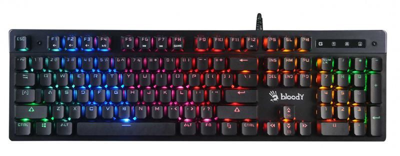 Клавиатура Bloody B500N сер. USB for gamer LED A4TECH 1181122