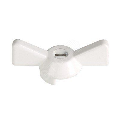 Ручка -бабочка для крана 1/2' - 3/4' белая VT.220.W.04 VALTEC AAV9522W4