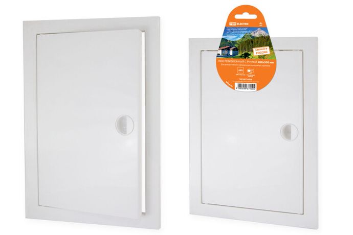 Люк ревизионный с ручкой 200х300, белый | SQ1807-0424 TDM