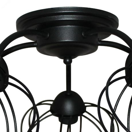 Светильник Долли 151 черный муар НПБ 01-5х60-138 Е27 ИУ - 1005404563 Элетех