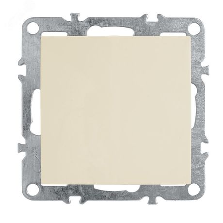 Выключатель одноклавишный (механизм), 250В, 10А, серия Эрна, слоновая кость Stekker - PSW10-9103-02 39322 FERON