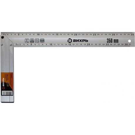 Угольник алюминиевый литой 350 мм | 73/11/3/4 ВИХРЬ