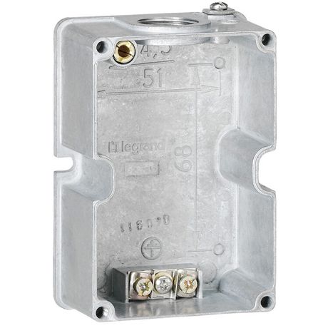 Коробка металлическая 2К+З 16A Hypra - 052069 Legrand