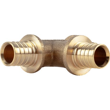 Тройник аксиальный латунный 16x16x16 - AX20016 PRO AQUA