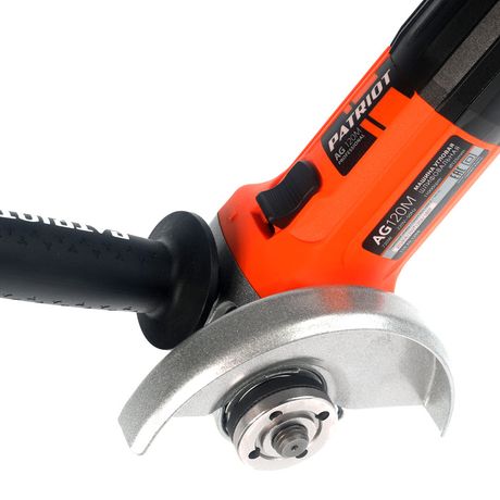 Машина шлифовальная угловая УШМ AG 120M 720Вт Диск 125мм тонкий корпус пылезащ. PATRIOT 110301206