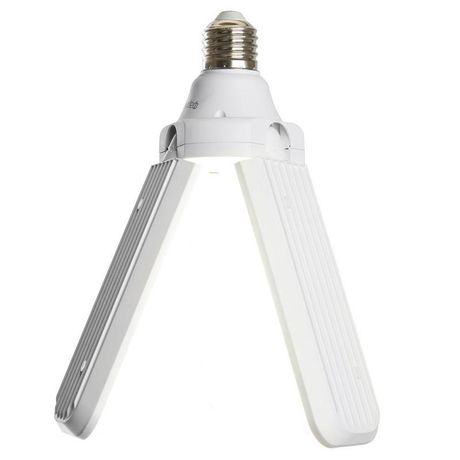 Лампа светодиодная LED 50вт Е27 дневной 3 лепестка трансформер - LB-653 48772 FERON