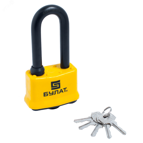 Замок навесной Булат ВС 0365-01 всепогодный 5кл. d=13мм - 13460 ПТК